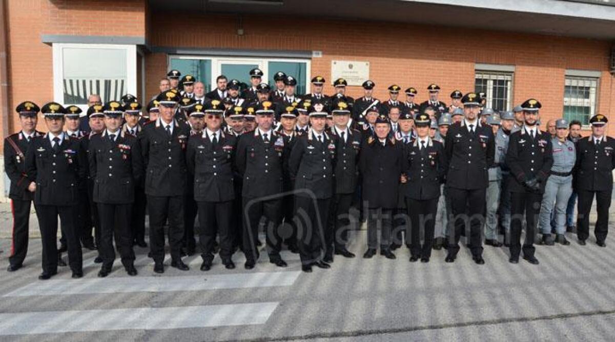 Il generale dei Carabinieri Domizi in visita al Comando Provinciale di Rimini - 