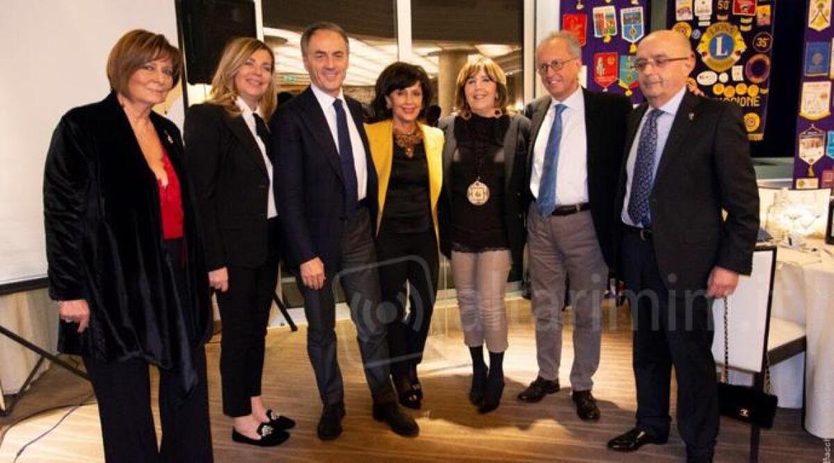 Il patron della technogym alla serata conviviale del Lions Club Rimini-Riccione - 