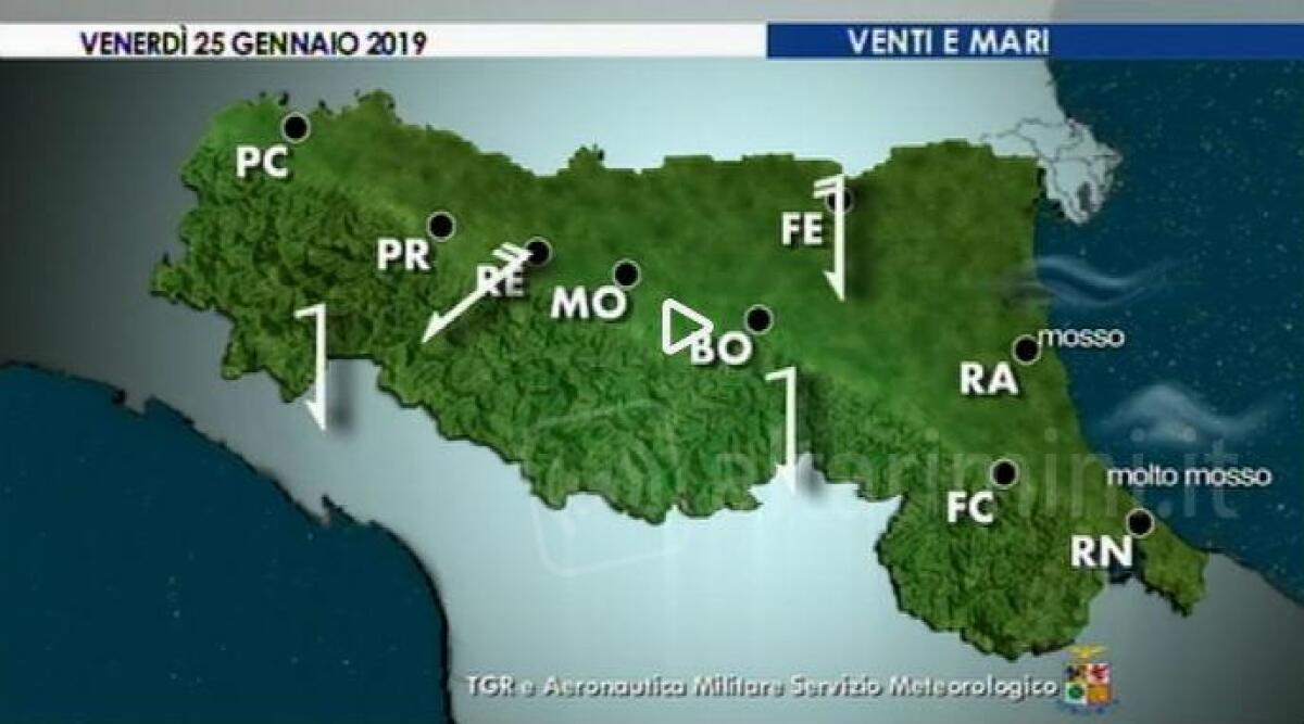 Splende il sereno sulle previsioni del tempo, Tgr Emilia Romagna ingloba l'Alta Valmarecchia - 