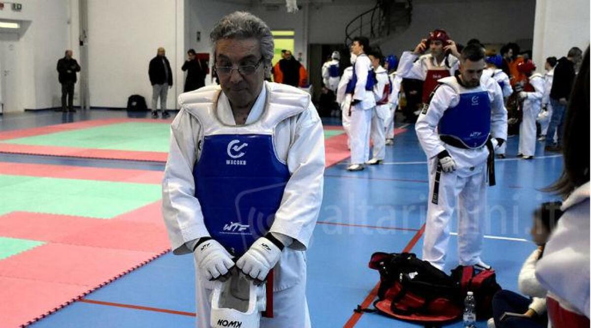 Taekwondo a 78 anni il verucchiese Enzo Ingrosso &egrave; cintura nera - 