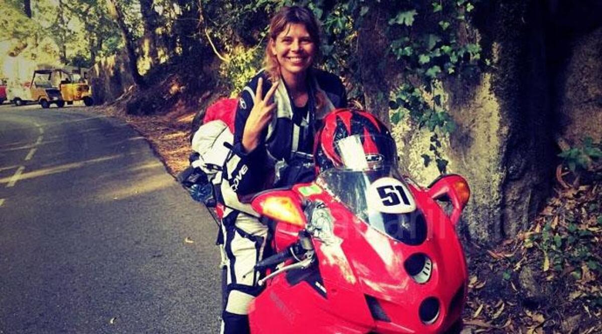 La staffetta pi&ugrave; grande in moto e tutta al femminile: all'impresa partecipa anche una riminese - 