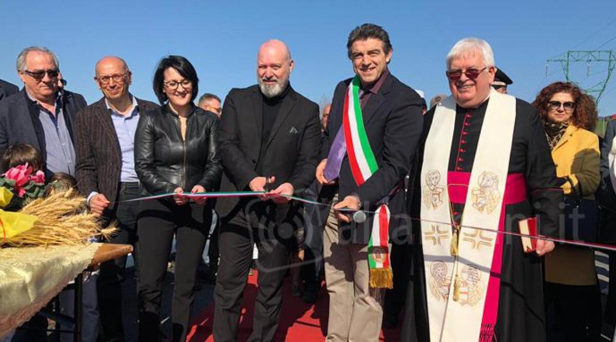 FOTO Inaugurato il ponte sul torrente Rio Maggio a Maiolo, è costato 252mila euro -