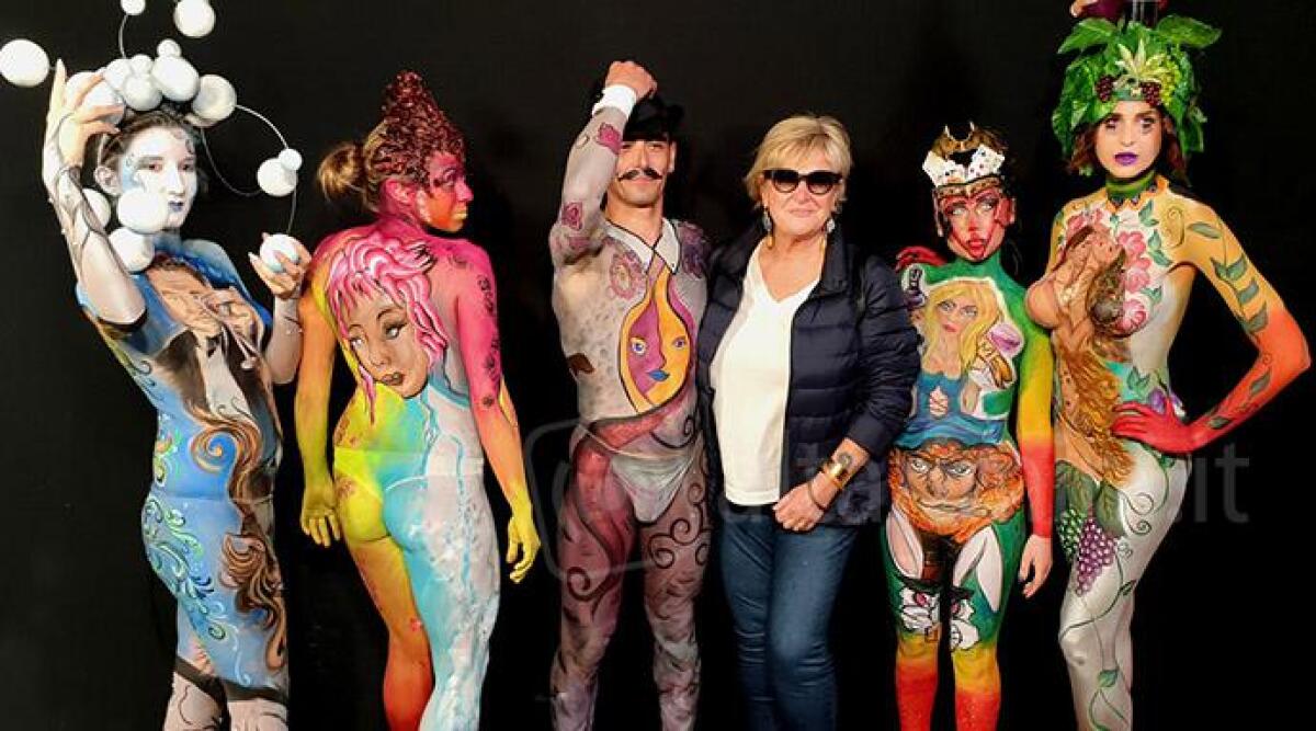 Body Painting Contest di Cattolica, vince l'artista Mariana Beatriz Leonardi -