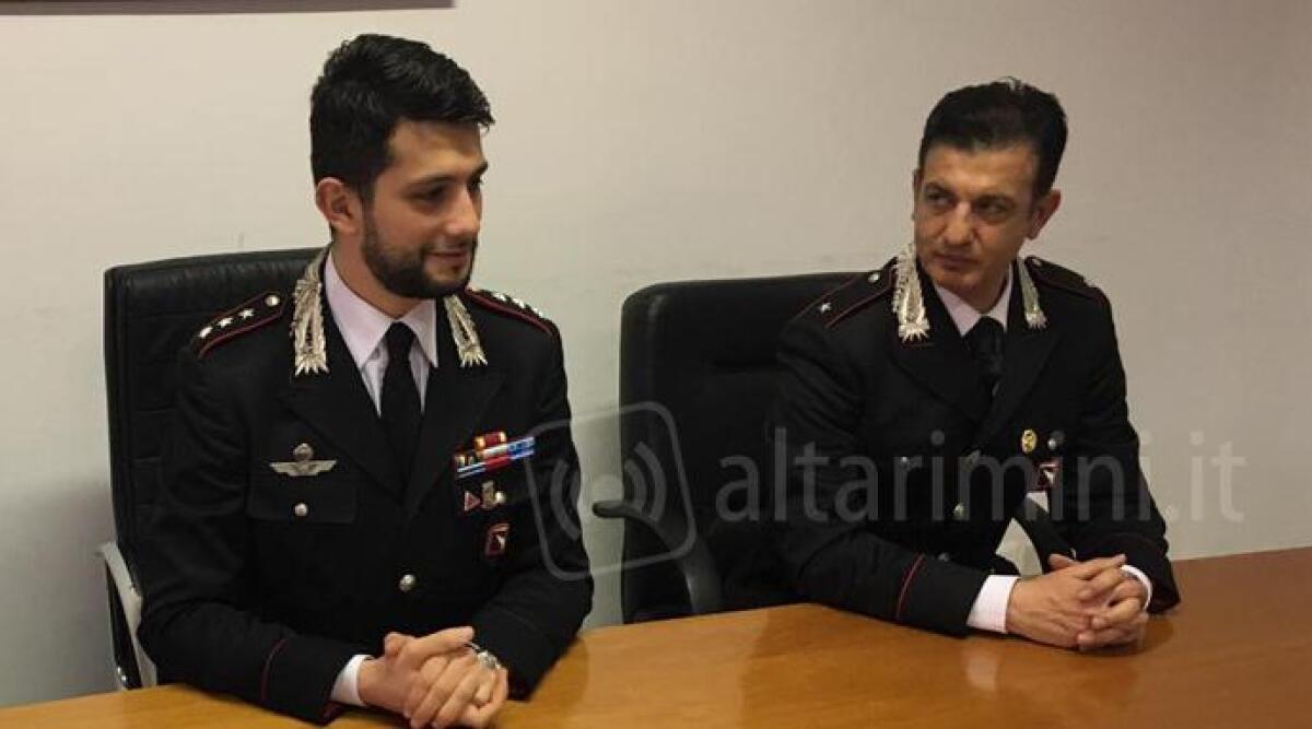 Maurizio Guadalupi nuovo tenente del Nucleo operativo della Compagnia dei carabinieri di Riccione - 