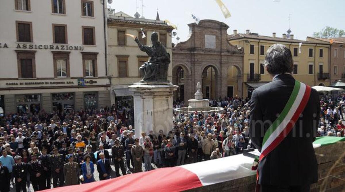 Rimini celebra il 25 Aprile, sindaco Gnassi: 'grave Ministri che disertano la festa della Liberazione' -