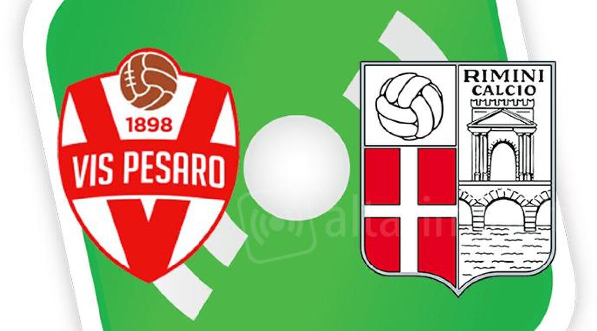 DIRETTA TESTUALE Calcio C: Vis Pesaro - Rimini LIVE 0-0 Finisce in parità -
