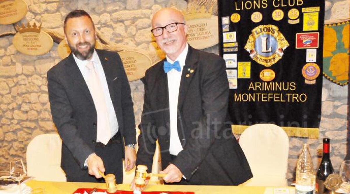 Cambio al vertice del Lions Club Ariminus Montefeltro: Roberto Giannini nuovo presidente -