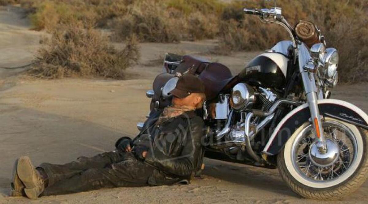 La Harley Davidson del grande Terence Hill &egrave; un'esclusiva del Motorfan di Riccione - 