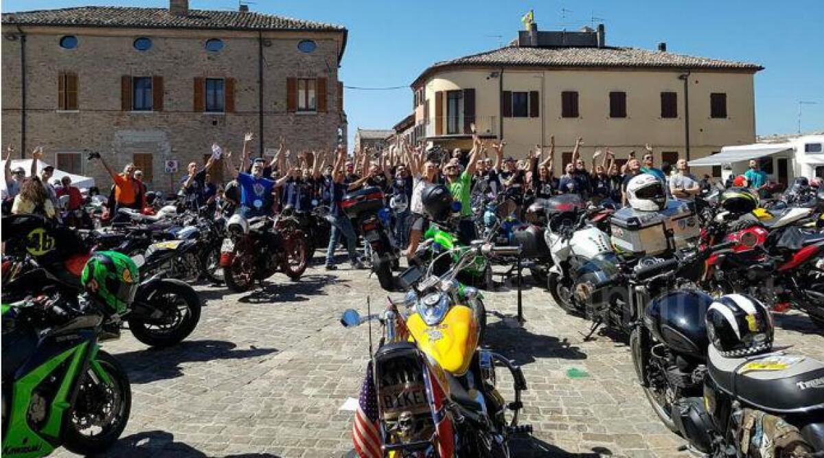 Motoraduno Malatestian Routes, motori e buona cucina a Mondaino -