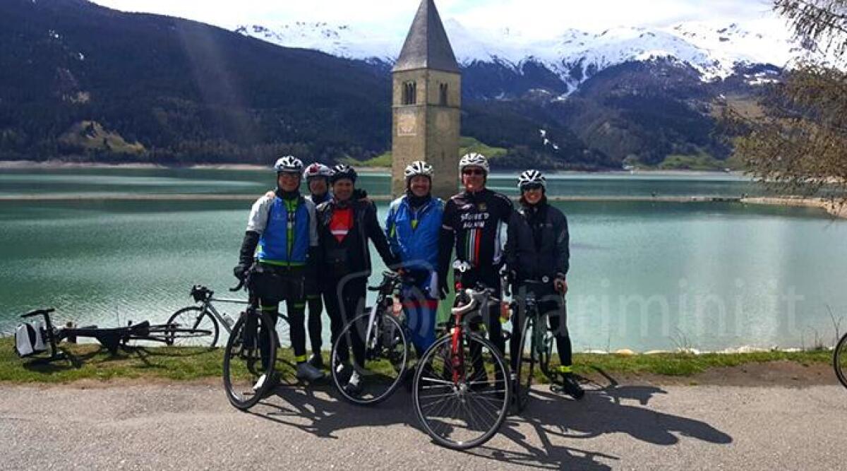 Da Monaco a Ferrara in bicicletta, la gioia di quattro ciclisti della Santarcangelo Bike -