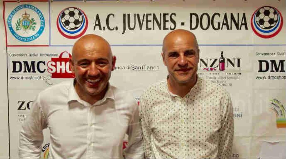 Calcio RSM, la Juvenes Dogana conferma il tecnico Mancini. Arriva come ds Aurelio Tosi -