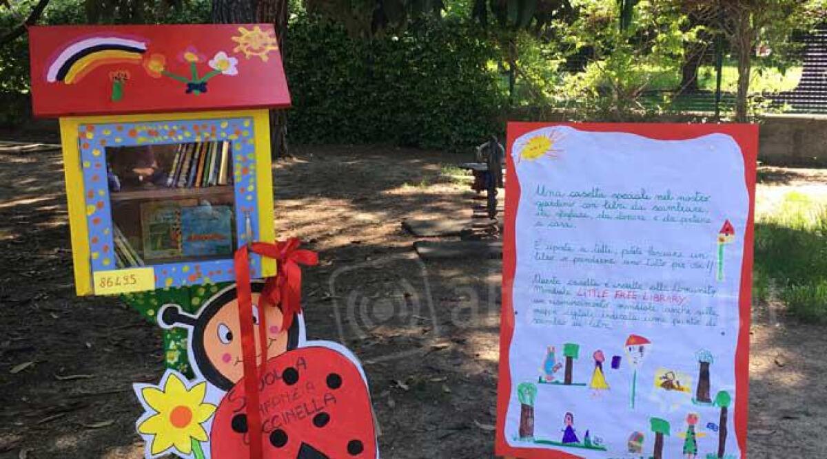 La casetta di legno per lo scambio dei libri arriva a Rimini - 