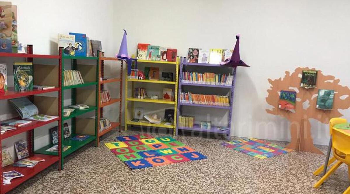 Una nuova moderna aula biblioteca digitale per la scuola elementare di Novafeltria -