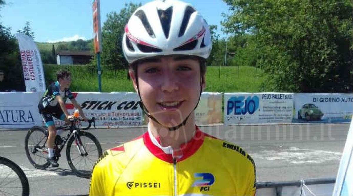 Ciclismo, a Fiorano Modenese Matteo Valentini è campione regionale Esordienti -