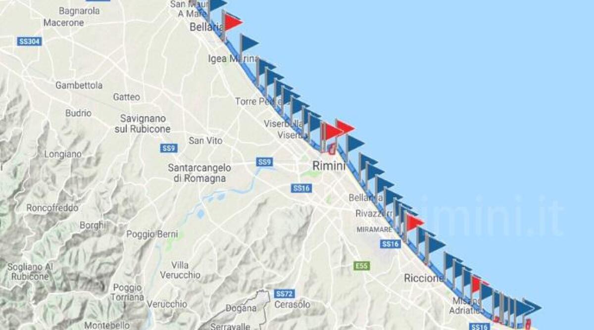 Rimini, qualit&agrave; delle acque di balneazione: dopo le piogge si pu&ograve; tornare a fare il bagno - 