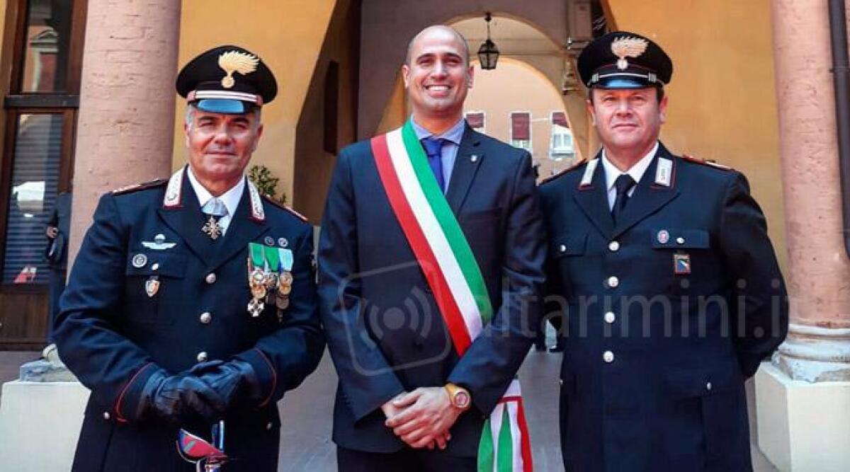 L'Arma dei Carabinieri premia i 'bellariesi', luogotenente Amato e Brigadieri Capo Fiore e Falsi -