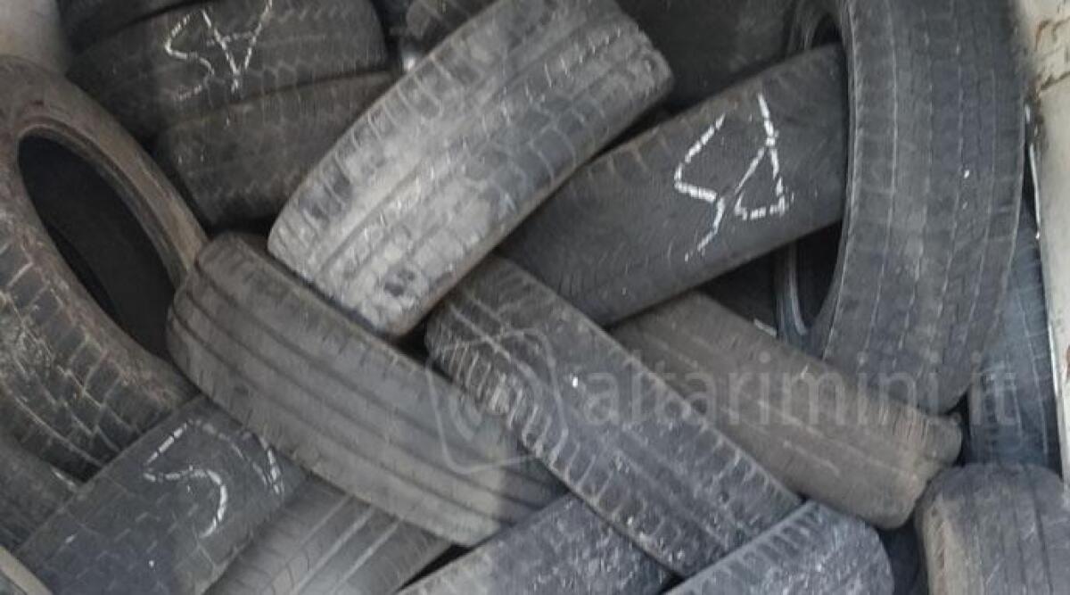 Trasporta abusivamente pneumatici usati, maxi sanzione da 4130 euro -
