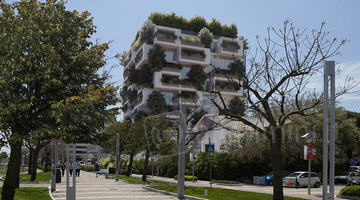 FOTO A Riccione nasce il primo &lsquo;Condhotel&rsquo; in Italia: sar&agrave; un bosco verticale - 