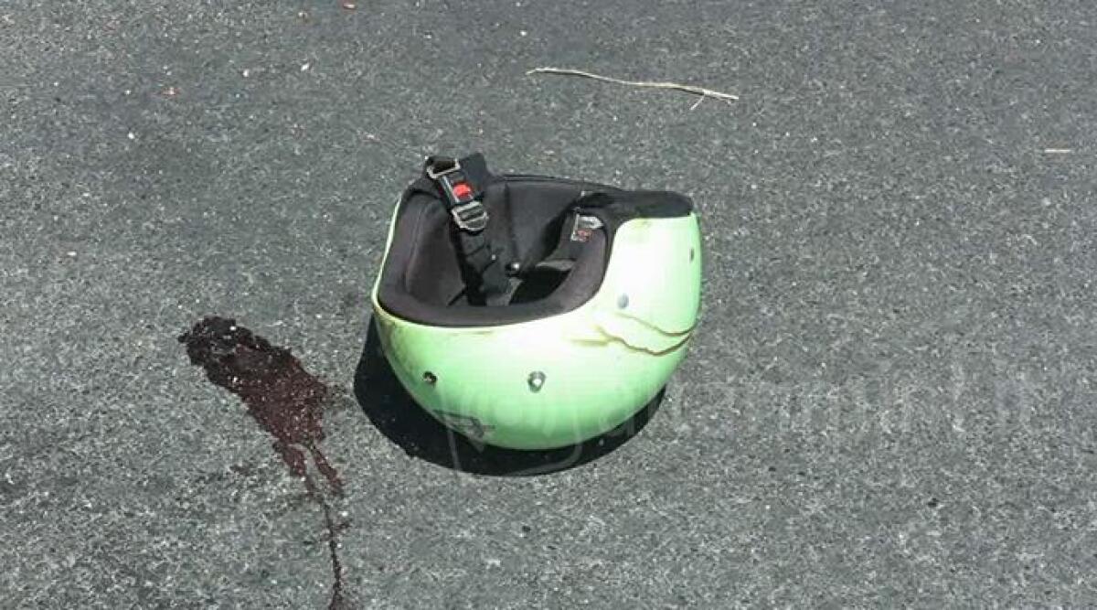 Bellaria, prende male la curva e cade con l'Harley Davidson, grave 58enne - 
