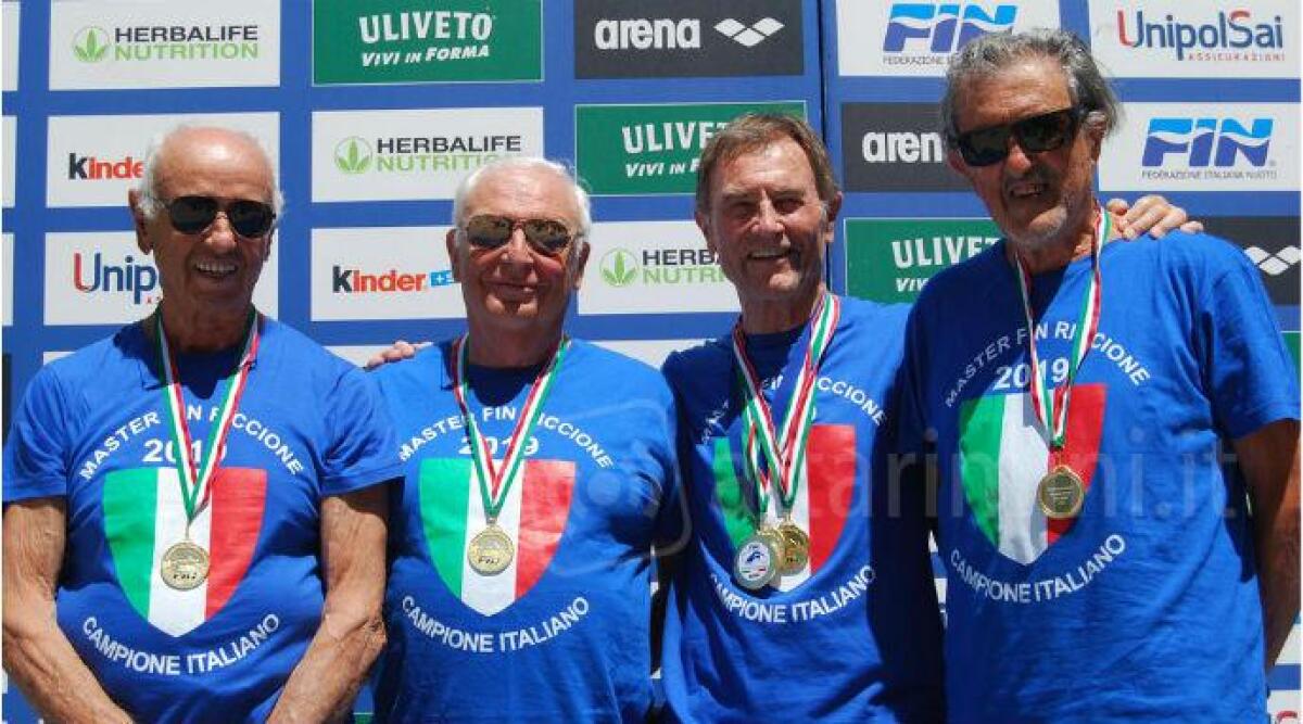 Nuoto, Master Garden Rimini da record: tutti gli over 80 brillano ai campionati nazionali di Riccione - 