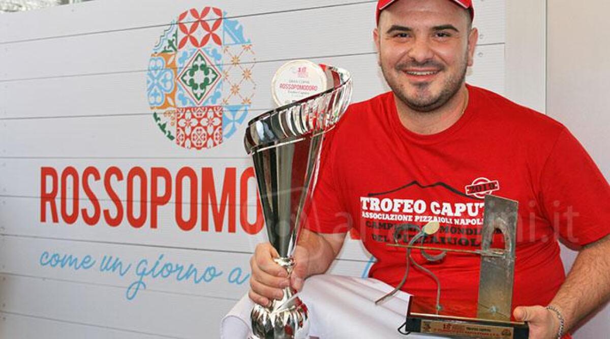 Ferdinando del Rossopomodoro di Rimini secondo ai campionati mondiali dei pizzaioli - 