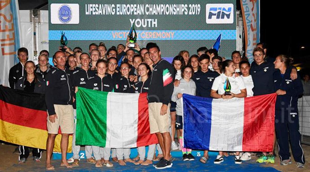 Lifesaving: tutte le 56 medaglie dell'Italia agli europei di Riccione 2019 - 