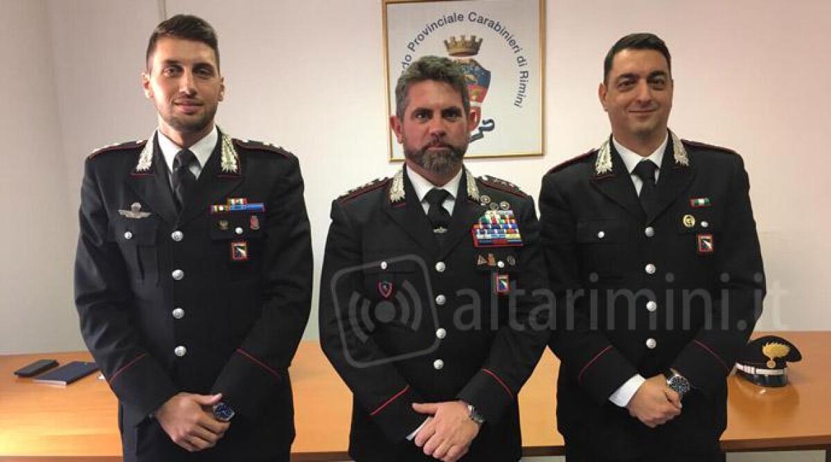Ecco i nuovi Comandanti dell'Arma dei Carabinieri di Riccione e Novafeltria - 