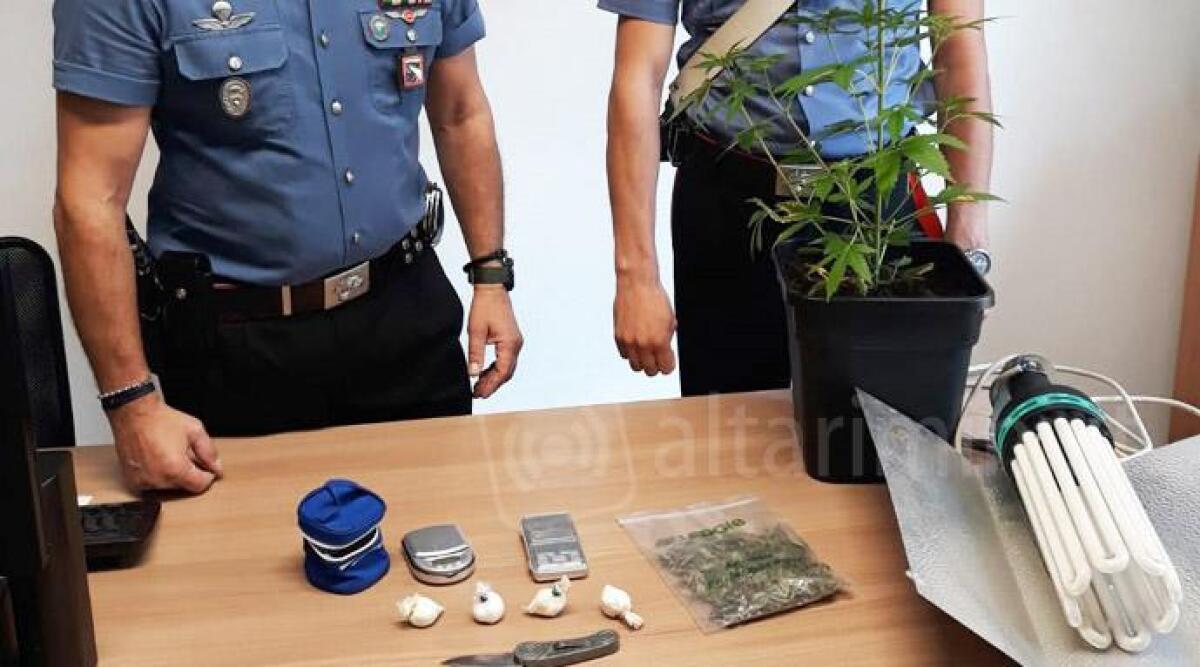 Cocaina e serra di marijuana in casa, oltre due anni di condanna ma pena sospesa per un bellariese - 