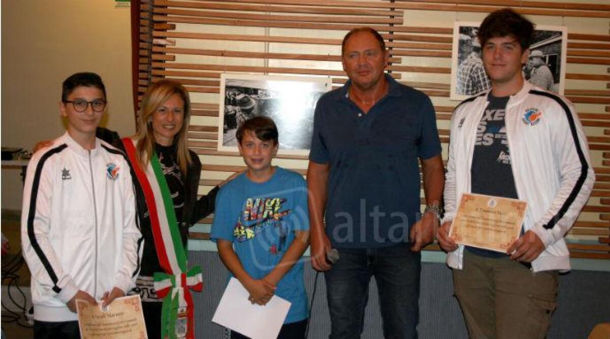 Tre atleti di Coriano premiati dall'Amministrazione comunale - 