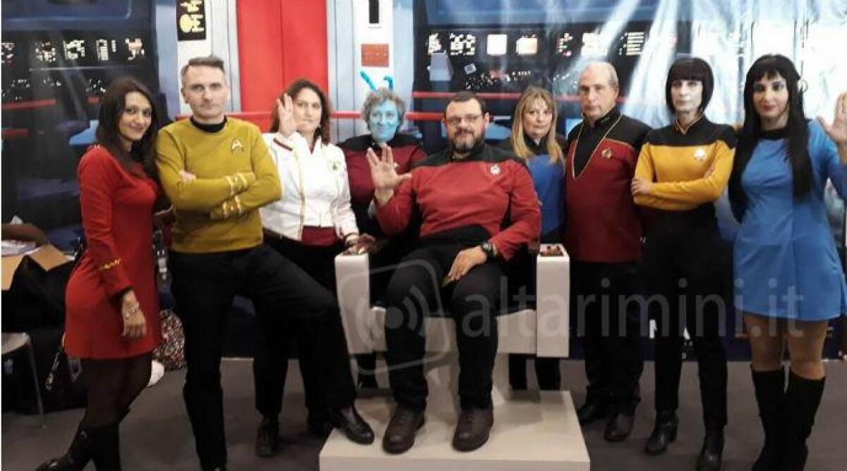 Reunion XV a fantascienza a Riccione con il primo capitano dell'Enterprise - 