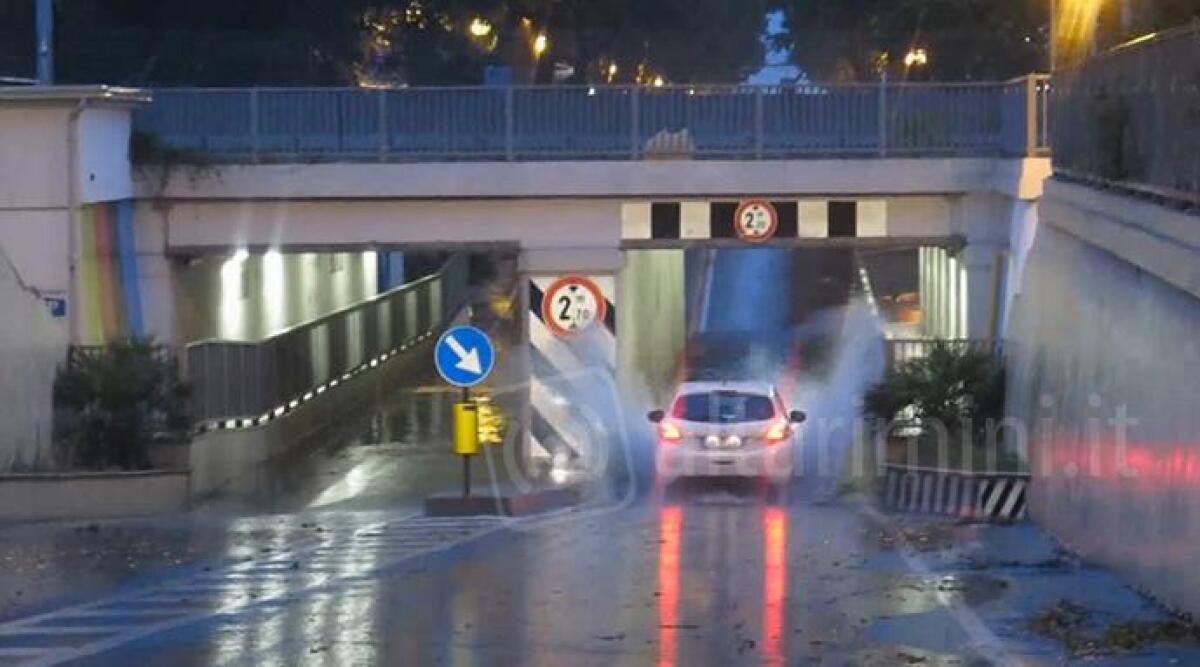Sottopassaggi allagati, ora c'&egrave; la rilevazione delle auto che passeranno nonostante il divieto - 