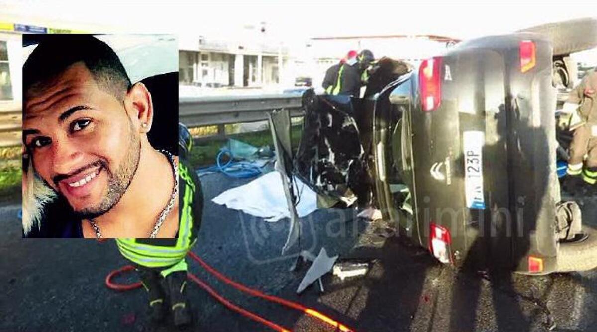 Rimini: si chiama Eduardo Ruiz Acosta la vittima del drammatico schianto sulla statale Adriatica - 