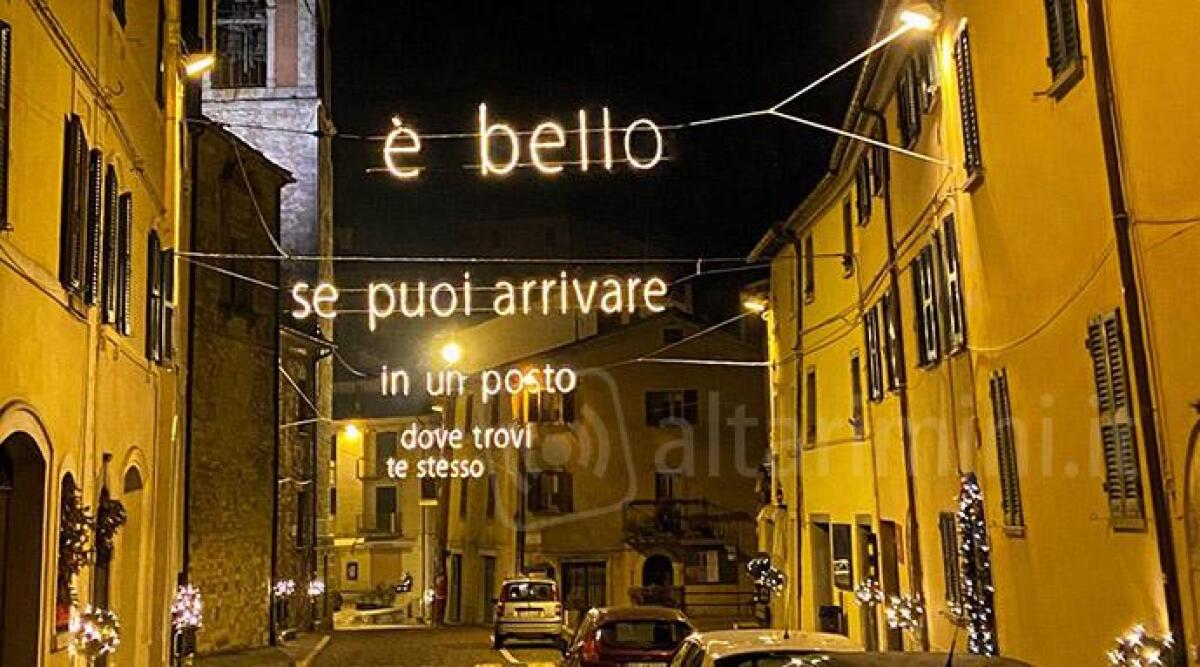 Festa di capodanno in piazza a Pennabilli, con musica e il grande braciere -