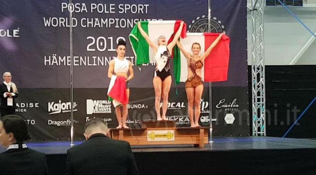 La riminese Claudia Dipilato campionessa del mondo di Pole Dance  in Finlandia - 