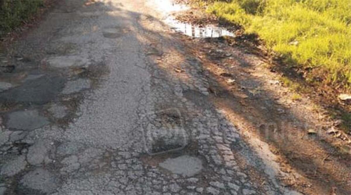 Attenzione a percorrere via Trebbio, segnalazione a Riccione - 