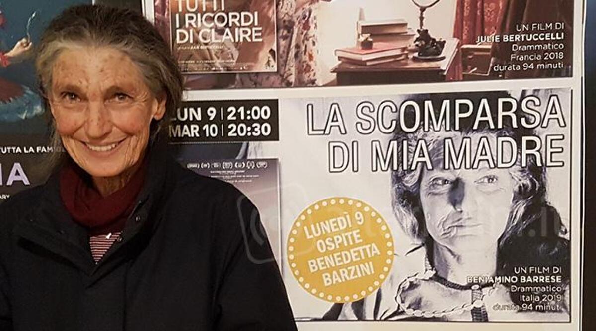 La ex Top Model Benedetta Barzini ha presentato il docufilm a Riccione "La scomparsa di mia madre" - 