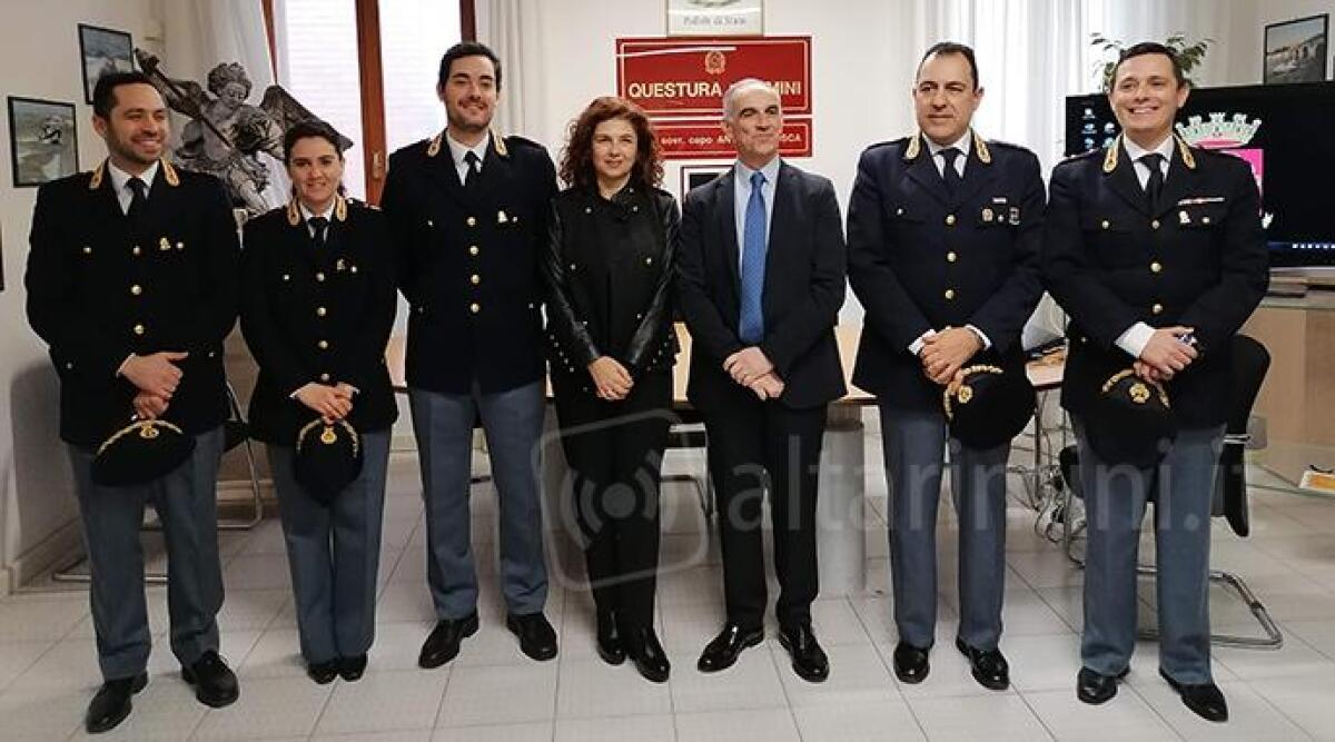Nuovi incarichi alla questura di Rimini: Todaro capo di Gabinetto, Falso a capo della mobile - 