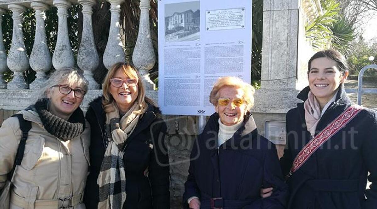 Cattolica: la casa dove ha soggiornato Guglielmo Marconi, nuovo pannello informativo - 