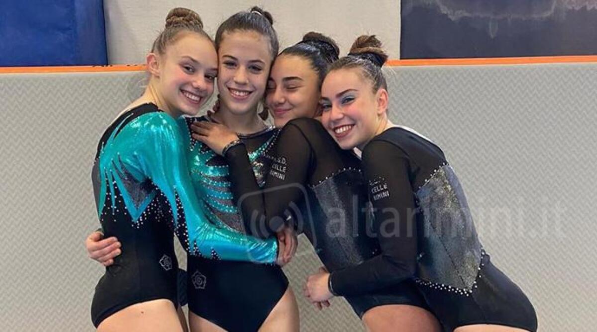 Buoni piazzamenti per le ginnaste della Polisportiva Celle al campionato Gold individuale - 