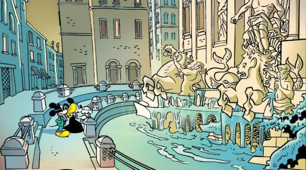 Topolino omaggia Fellini, tre storie a fumetti dedicate al maestro riminese - 