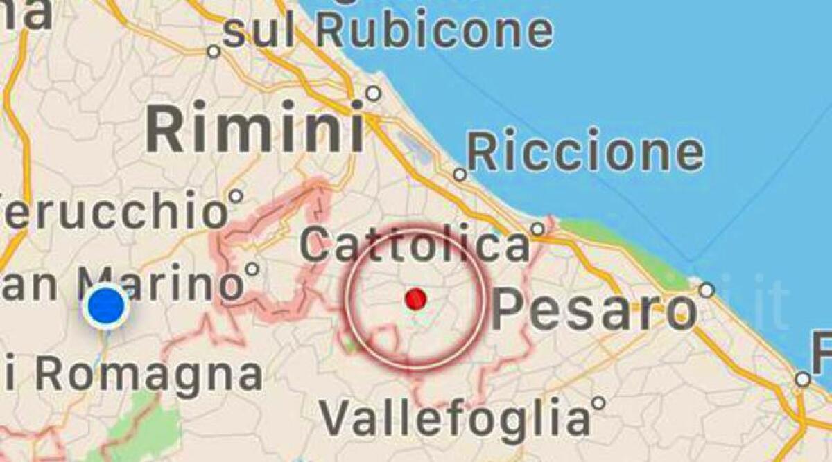 Terremoto nel riminese, scossa di magnitudo 3.0 a Montefiore Conca -