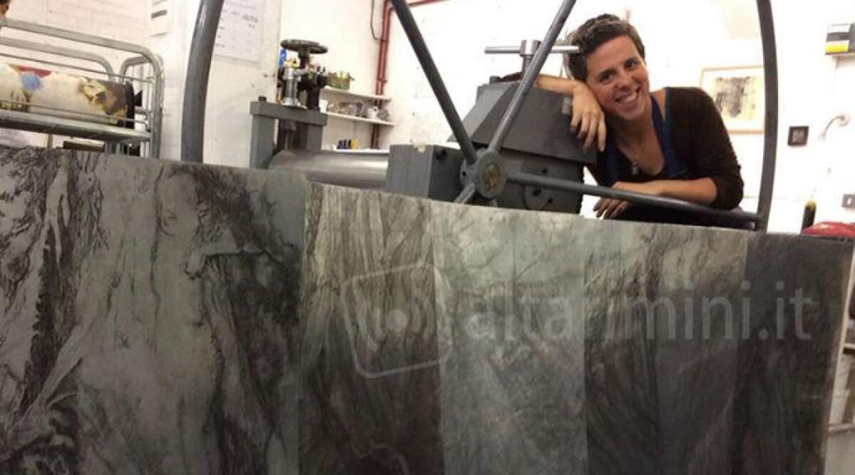 L'arte dell'incisione e l'ambiente: incontro con l'artista riminese Irene Podgornik Badia - 