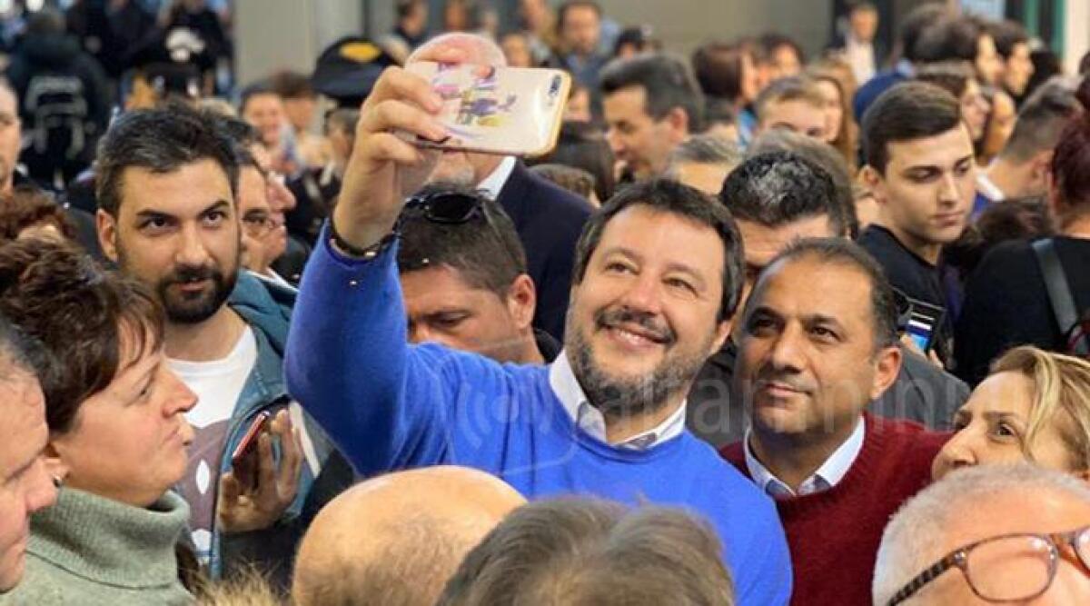 Cattolica e Sigep a Rimini Fiera: nuovo tour elettorale riminese per Salvini -