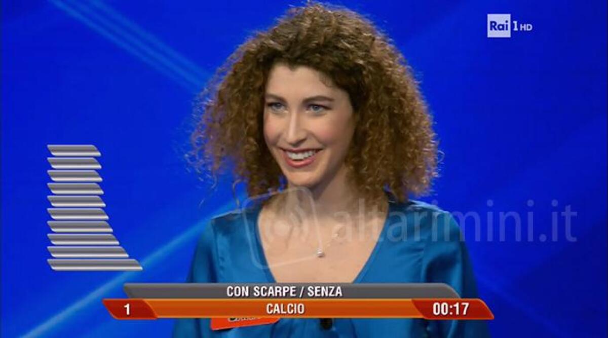 Da Rimini a L'Eredita: Sara passa il turno al quiz di Rai Uno - 