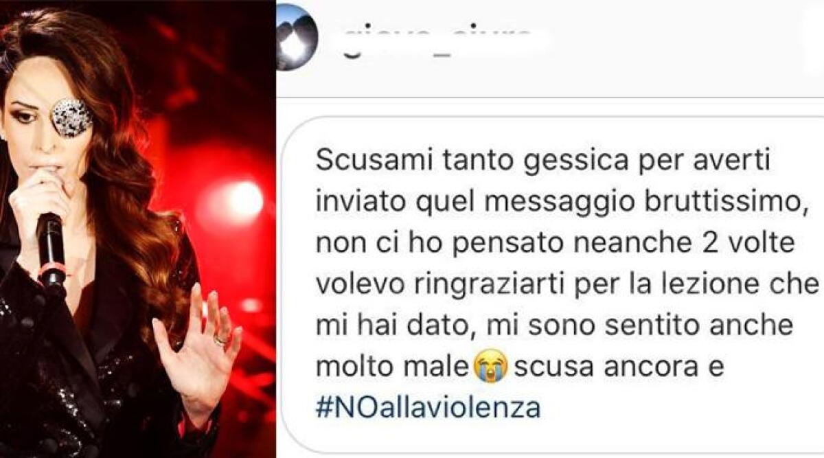 Prima gli insulti, poi le scuse: il ripensamento degli haters una lezione per Gessica Notaro - 