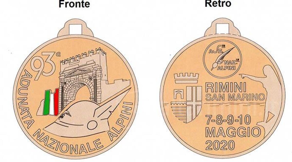 Adunata nazionale degli alpini, scelti il manifesto e la medaglia dell'edizione Rimini-San Marino - 