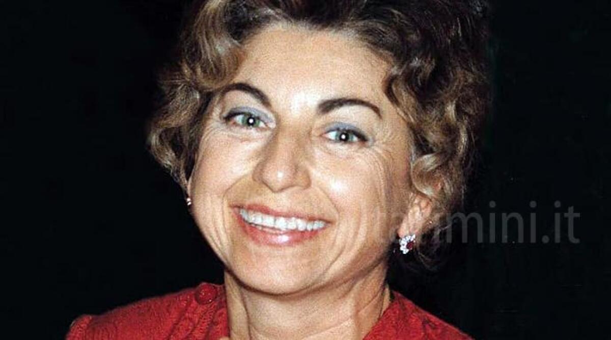 Addio a Maria Antonietta Muccioli, San Patrignano in lutto per la morte della vedova Muccioli - 