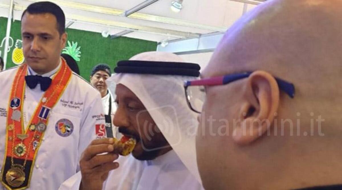 La pizza del riminese Ivan Signoretti conquista il Sultano del Dubai - 