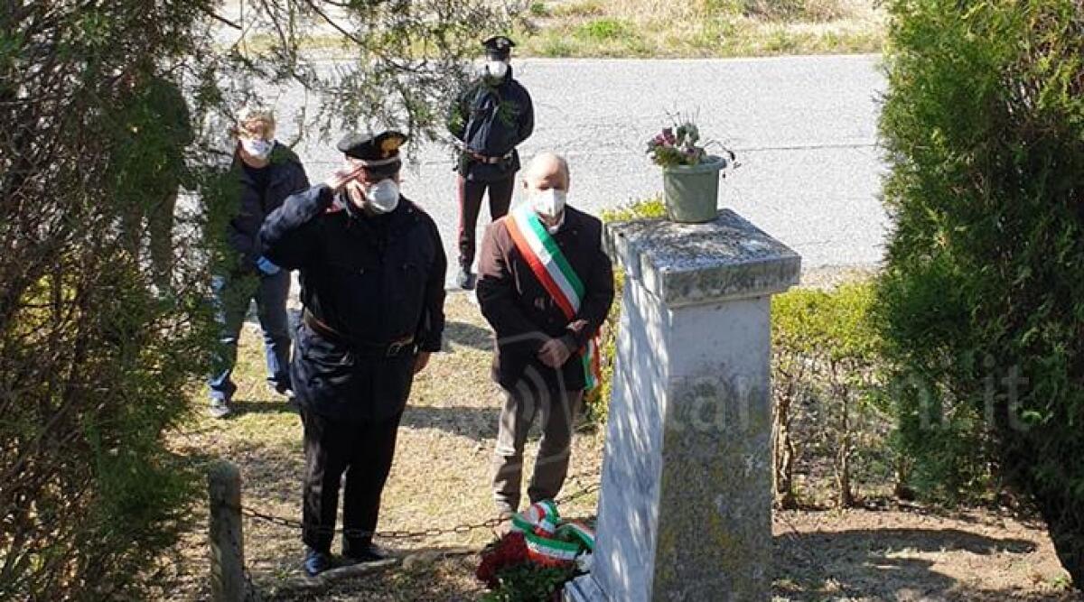 76 anni fa l'eccidio di Ponte Otto Martiri, l'omaggio dell'amministrazione di Sant'Agata Feltria - 