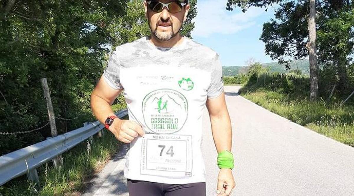 Paolo Leurini corre la 100 Km del Passatore, a distanza, insieme ad altri 400 partecipanti -